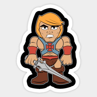 Most Powerful Man in the Universe Sticker